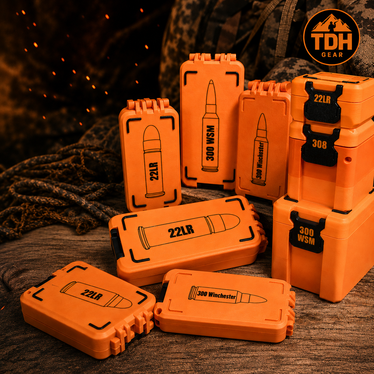 Selected TDH cartridge case